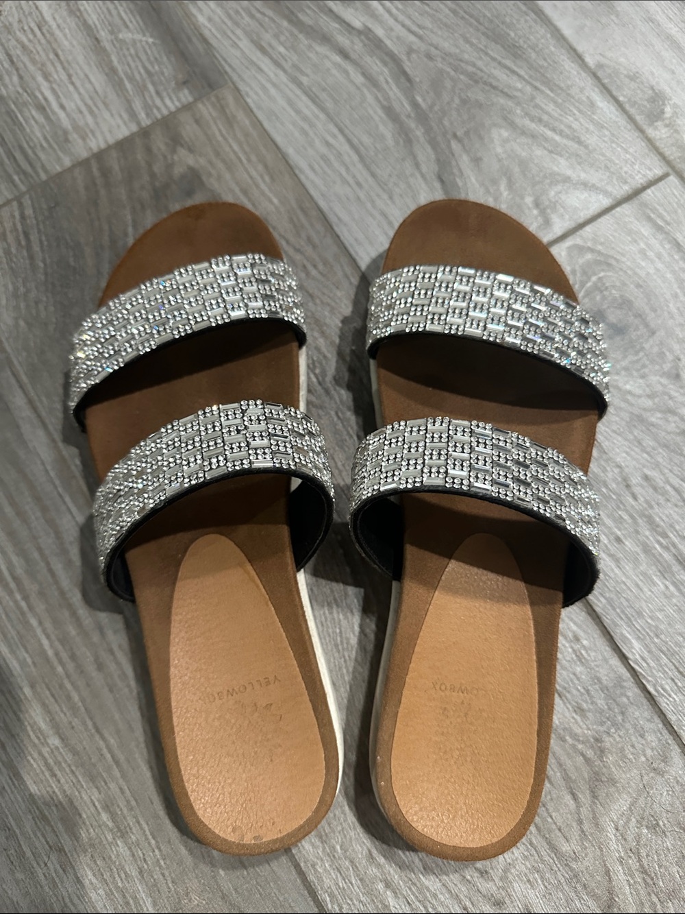 Yellow box Sandals